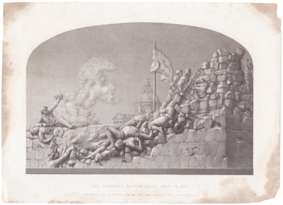 The Cashmere Bastion, Delhi, Sept. 14, 1857